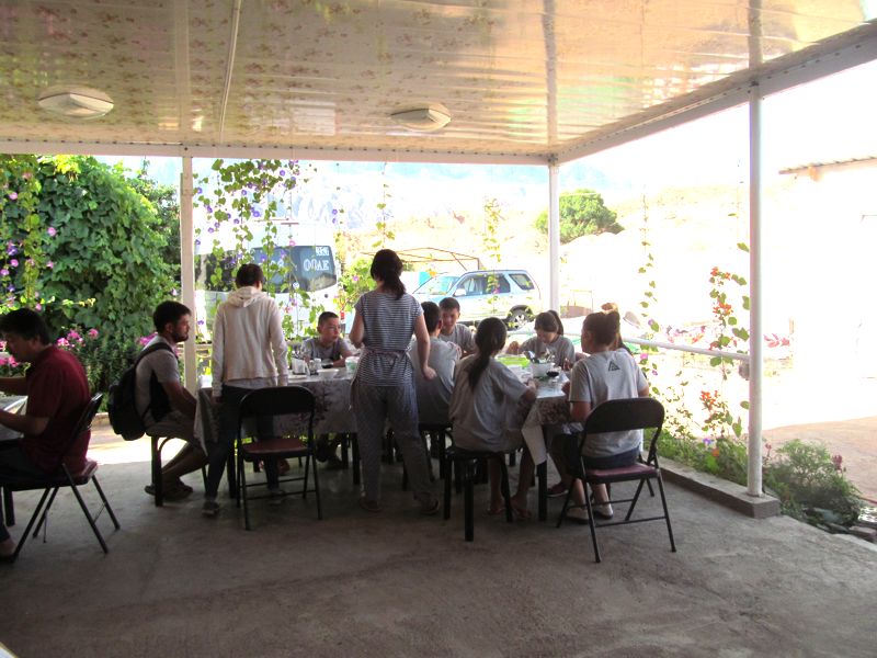 столовая гостевого дома Вера