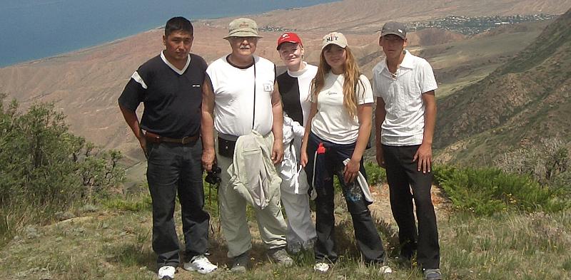 наши клиенты  семья Ефремовых, , Алматы, 5 августа 2005 г.  - выбрали южный берег Иссык-Куля