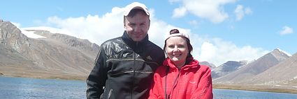 отдыхающие Михаил, Наталия, Екатеринбург, РФ, 17 сентября 2008 г.  - в гостевом доме Вера