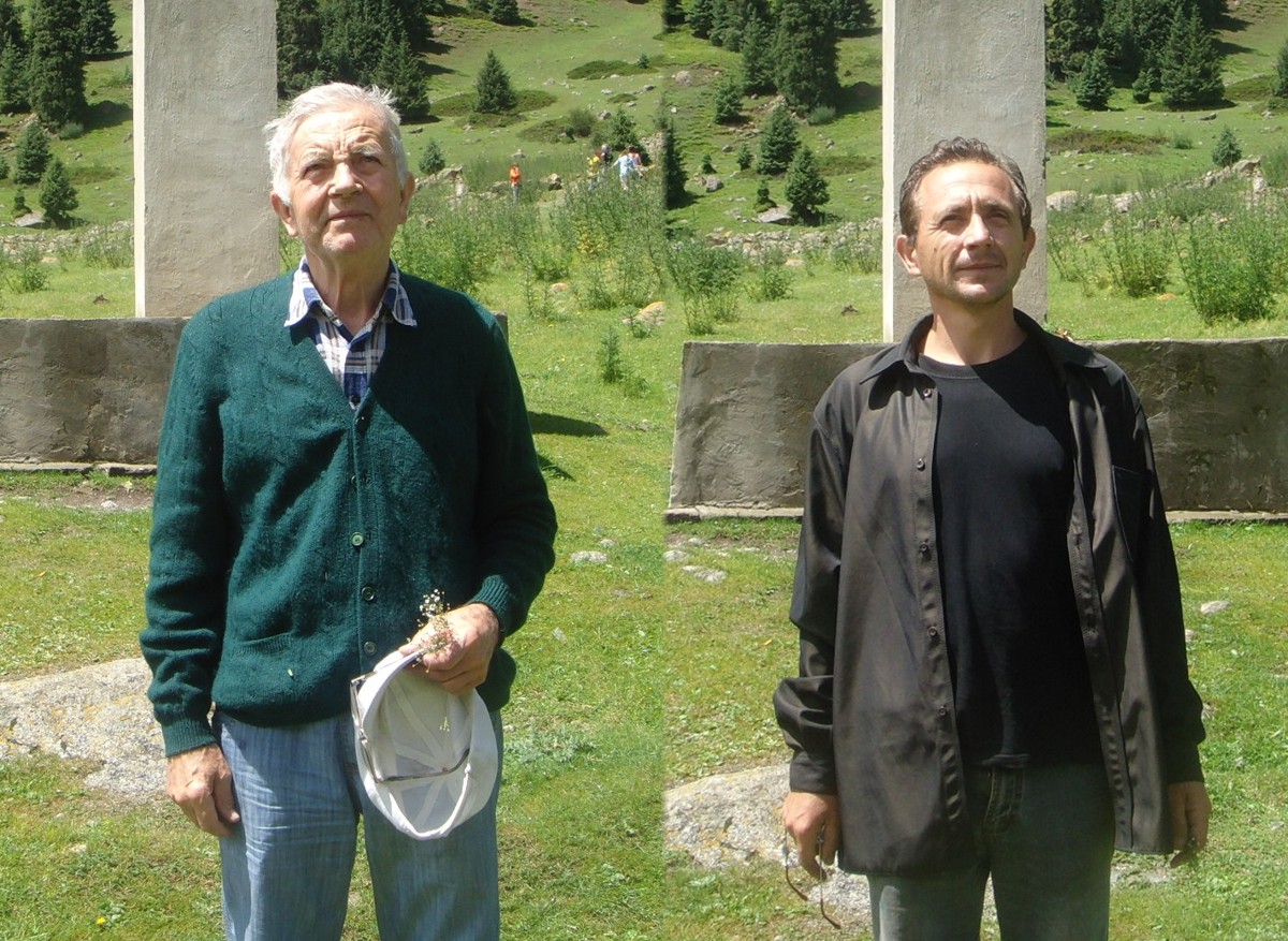 Владимир Иванович Лушпа, Юрий Кирилюк, Киев, 10 - 20 июля 2010 г. отдыхали у Веры на Иссык-Куле.
