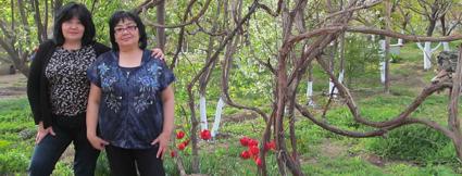 наши клиенты Хамида и Марина Джумабаевы, Алматы, Казахстан, 3 мая 2013 г.  - на Иссык-Куле