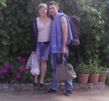 наши клиенты Назаренко Максим Ирина, Москва_Люберцы, РФ, 23 августа 2015 г.  - отдыхали у Веры на Иссык-Куле