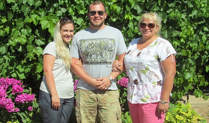 наши клиенты Бодня Сергей, Тищенко Ксения, Бишкек, КР, 7 августа 2017 г.  - выбрали южный берег Иссык-Куля