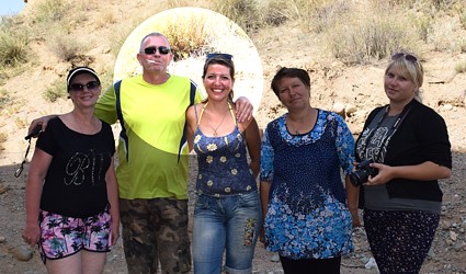 наши клиенты Ларионовы Ольга, Алексей, Ташкент, Узбекистан, 27 августа 2017 г.  - в гостевом доме Вера