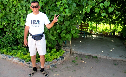 отдыхающие Малик, село Ертай, КЗ, 21 июля 2017 г.  - в гостевом доме Вера