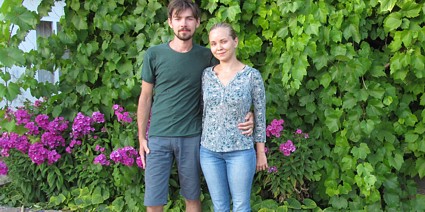 посетители Чистоедов Никита, Пугачева Алина, Алматы, КЗ, 5 августа 2018 г.  - в гостевом доме Вера