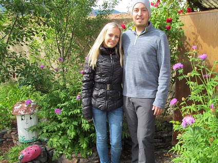 туристы Jeane He, Denis Spadafira, Германия, 11 июня 2019 г.  - отдыхали у Веры на Иссык-Куле