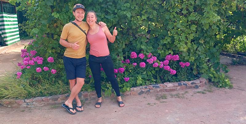 Друзья из Франции у Веры в гостях.