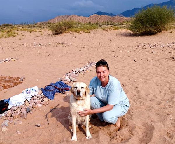 Юлия и Наталья из Бишкека у Веры в гостях