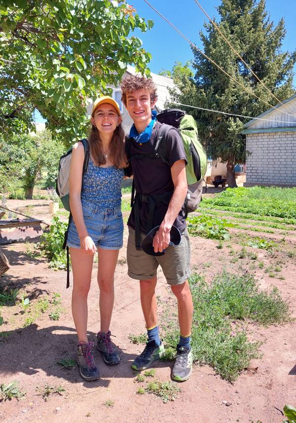 туристы из франции у Веры. 17 июня 2025 г.