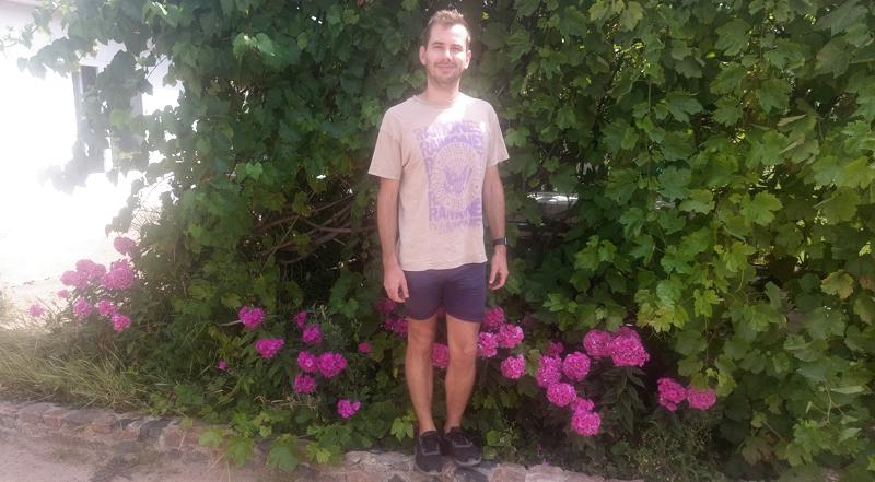 Патрик из США в гостях у Веры.